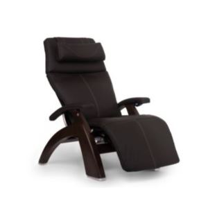 Perfect Chair - Dark Walnut Electric Base with Espresso Premium Leather