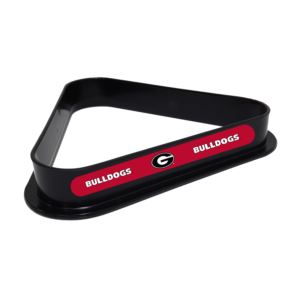 University Of Georgia Plastic 8 Ball Rack - NCAA- University Of Georgia, NCAA