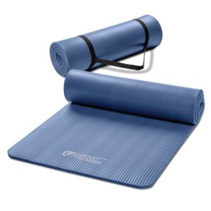 Circuit Fitness NBR Exercise Mat - Sapphire Blue  - 1/2" (12mm)