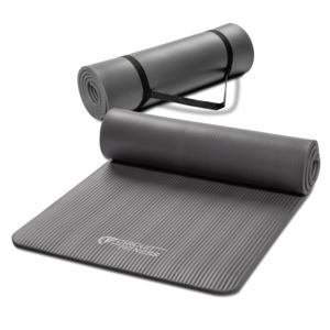Circuit Fitness NBR Exercise Mat - Slate Gray - 1/2" (12mm)