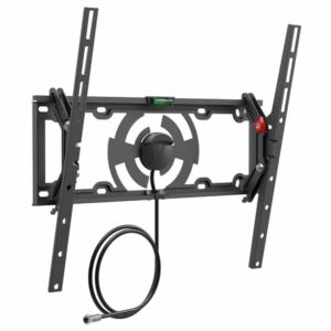 Barkan Tilt TV Wall Mount with Integrated HDTV Indoor Antenna for 19 - 65 Inch Screens - Black