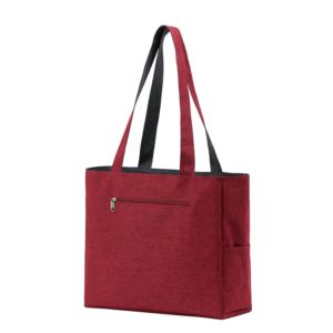 Reversible Tote Red Heather