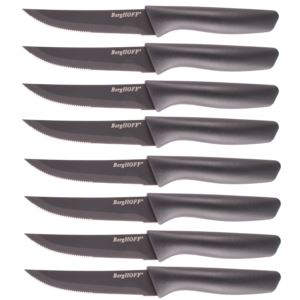 8pc Serrated Steak Knife Set with NS SS Blade
