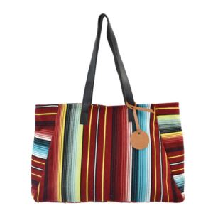 Ya-Ya Striped Tote Bag