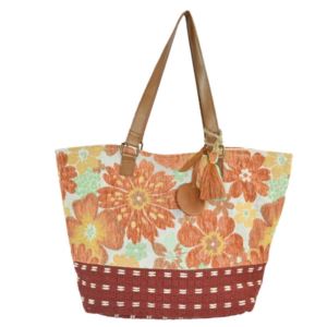 Rebel Floral Tote Bag