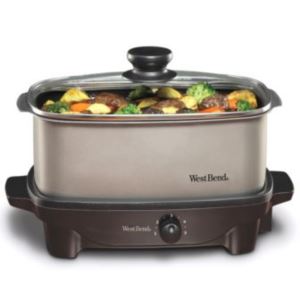 5 Qt. Versatility Slow Cooker - Silver