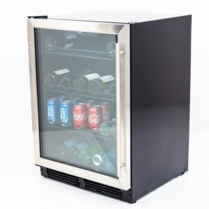 Avanti - 133 Can Beverage Center - Stainless Steel