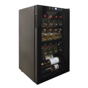 Vinotemp - 34 Bottle Touchscreen Wine Cooler