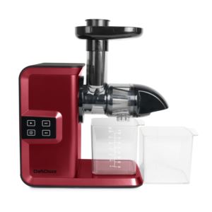 Chef's Choice - Digital Horizontal Masticating Juicer - Red