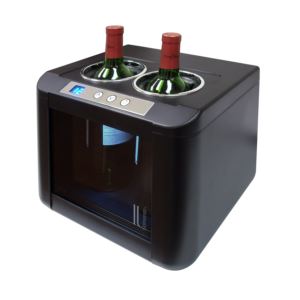 Vinotemp - 2 Bottle Thermoelectric Open Wine Cooler