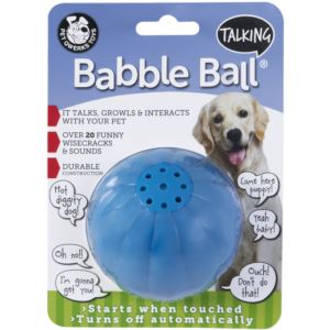 Pet Qwerks Talking Babble Balls, Large
