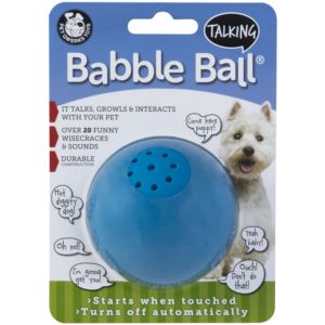 Pet Qwerks Talking Babble Balls, Medium