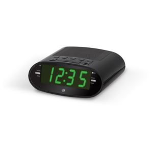 Dual Alarm Clock Radio w/USB Charging Port," 1.2" Display