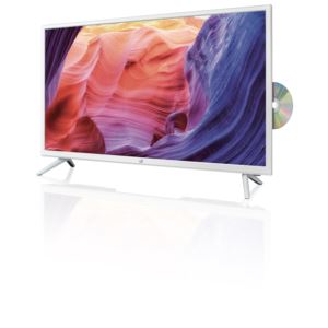 32" HD LED TV/DVD Combo", White