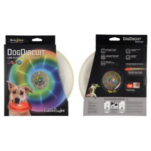 Flashflight Dog Discuit LED Flying Disc, two pack