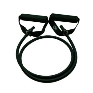 Gronk Fitness Resistance Tubes w/Handle 40lb BLACK