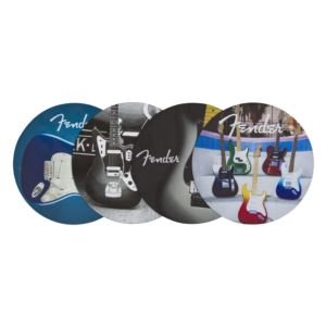 Fender 4-Pack Guitar Coaster Set