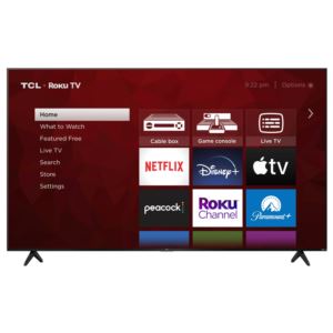 55" Class 5-Series 4K UHD QLED Dolby Vision HDR Smart Roku TV