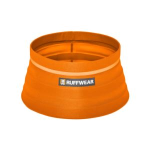 Bivy Collapsible Dog Bowl Salamander Orange