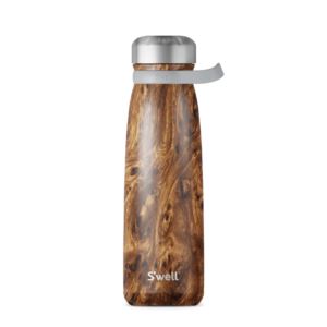 40oz Stainless Steel Traveler Teakwood