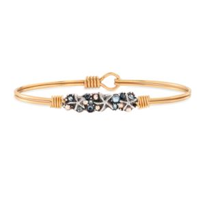 Starfish Medley Bangle Bracelet
