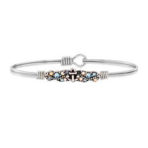 Anchor Medley Bangle Bracelet