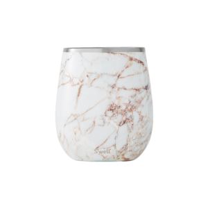 9 oz Calacatta Gold Wine Tumbler