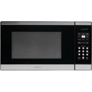 1.1 cu. ft Countertop Microwave - Black/SS