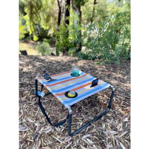 Beach Table - Vintage Stripes