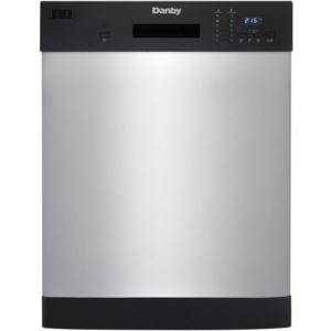 Energy Star 24-In. Full-Size Built-In Dishwasher in Stainless Steel