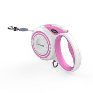 Smart Retractable Leash Medium/4M - Pink
