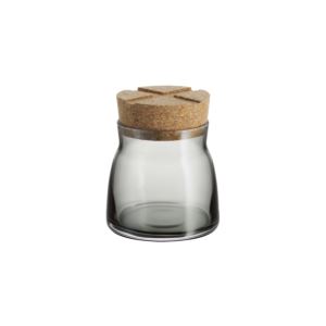 Bruk Jar with Cork (grey, small)