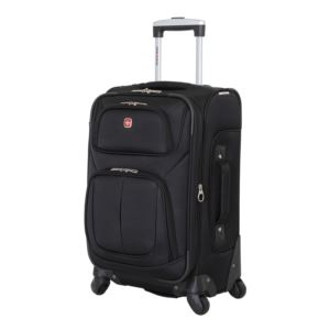 6283 21" Expandable Carry-On Spinner Black