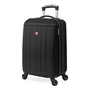 6297 18" Expandable Hardside Carry-On Spinner Black
