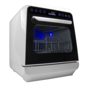 3 Place Setting Countertop Dishwasher - White
