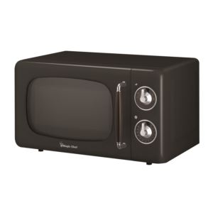 0.7 Cu. Ft. Retro Style Microwave Oven - Black