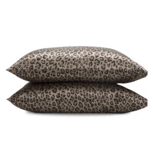 Elegance Satin Leopard Pillowcases Size King