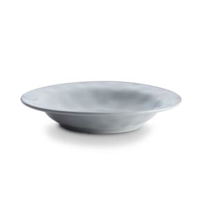 14 - Inch Cucina Dinnerware Ceramic Round Serving Bowl - (Sea Salt Gray)