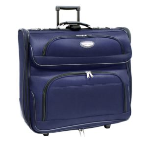 Amsterdam Business Rolling Garment Bag," Navy
