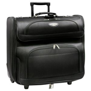 Amsterdam Business Rolling Garment Bag," Black