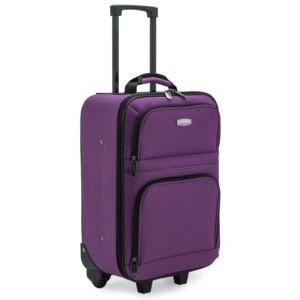 Elite Meander 18" Rolling Carry On"," Purple