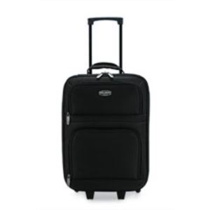 Elite Meander 18" Rolling Carry On"," Black
