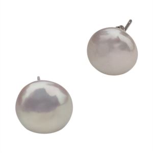 Latonia Cabella Coin Pearl Earrings