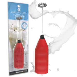 Turbo Milk Frother, Red