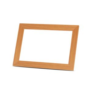 Orange Cedar Wood Outer Frame for Bell+Howell 10.1" Smart Digital Photo Frame