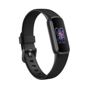 Luxe Fitness & Wellness Tracker - Black/Graphite Stainless Steel