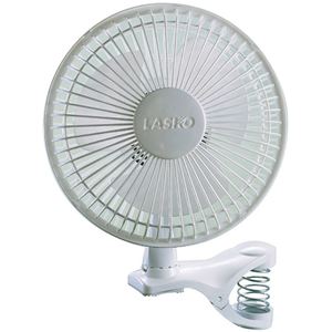 6 In. Clip Fan - White