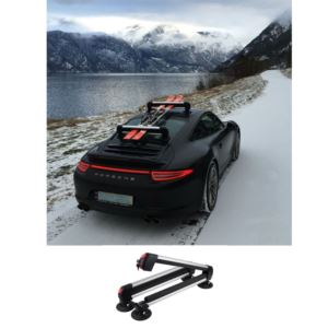 Ski Rack Locking carrier for skis and snow boards