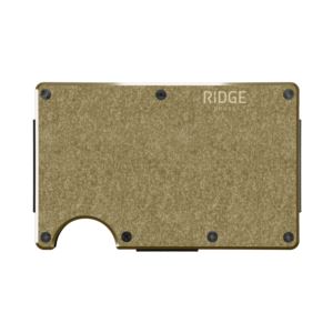 Stonewashed Brass Cash Strap with Money Clip