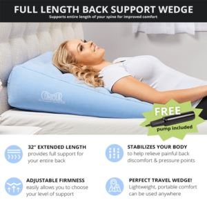 2 In 1 Back Relief Wedge - (10 - Inch)